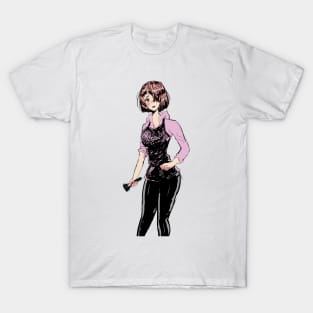 Girl With Flashlight T-Shirt